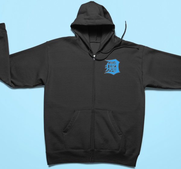 Detroit Hip Hop Full Zip Hoodie